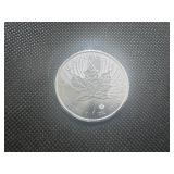 2000 Brilliant Uncirculated .9999 1 Oz. Silver Canada Maple Leaf
