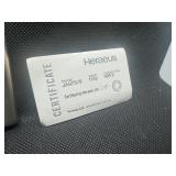 Heraeus Ten Ounce .999+ Silver Bar with COA