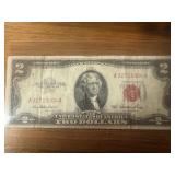 1953 Red Seal $2 Bill