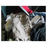 Large Samsonite suitcase with a var...