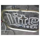Heavy weight Miller Lite Neon sign ...