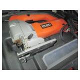 Ridgid jigsaw in hardside case with...