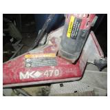 MK 470 wet tile saw with an assortm...