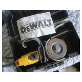 Dewalt angle grinder with hardside ...