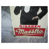 Sigaren Maestro Cigars metal sign w...