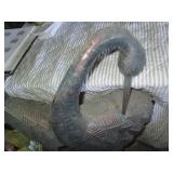 3ft metal bird lawn ornaments...