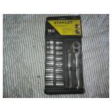 Stanley ratchet and socket set...