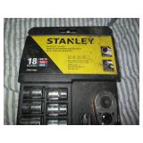 Stanley ratchet and socket set...