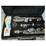 Vintage clarinet with case...