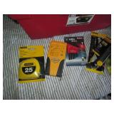 19in plastic toolbox containing a v...