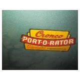 Vintage metal Cronco Port-o-rator b...