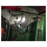 Vintage Green metal 18in toolbox co...