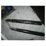 Pool balls, cue sticks, racks and n...