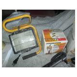 Halogen work and clamp light bundle...