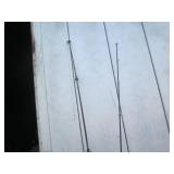 New and used fishing poles, some wi...