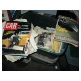 Vintage automotive magazines, catal...