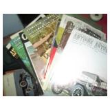 Vintage automotive magazines, catal...