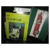 Covered tote containing antique aut...