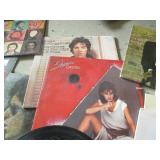 Short stack of vinyl Record albums ...