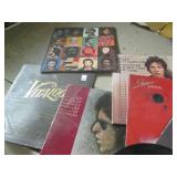 Short stack of vinyl Record albums ...