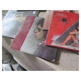 Short stack of vinyl Record albums ...