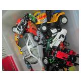 Shoebox tote with a variety of matc...