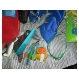 Sturdy rubberized Plastic tote with...