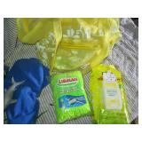 Sturdy rubberized Plastic tote with...