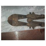 Vintage bolt cutter, hand sawz and ...