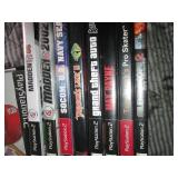 Variety of Playstation 2 video game...