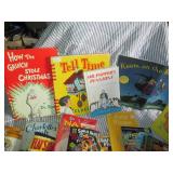 Cube style wicker basket with a var...