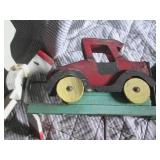 Painted Wood old man/classic car or...