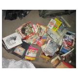 Large stack of sports magazines, ye...