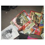 Large stack of sports magazines, ye...