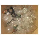 Large box of glassware and more...