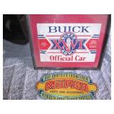 Buick and Mopar wall decor...