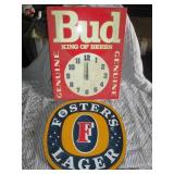 Bud King of beers single hand batte...