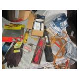 Treble light, hanger iron, work glo...