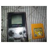 Game boy color with Pac-Man and Pok...