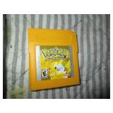 Game boy color with Pac-Man and Pok...