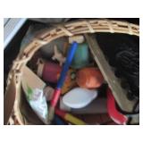 Tote of high end name brand clothin...