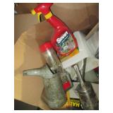 Box of misc automotive supplies, ho...