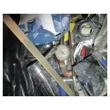 Assorted plumbing supplies with a C...