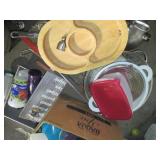 Large number of kitchen based suppl...