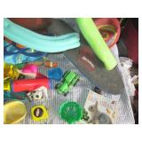 Kids toys including John Deere trac...