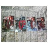 4pc Star Wars action figures and co...
