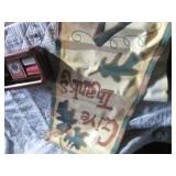 Playing cards, poker chips and Give...