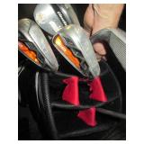 Red, White and blue padded golf bag...