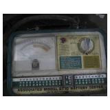 Vintage automotive battery tester a...