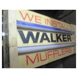 Walker Mufflers lighted sign *untes...